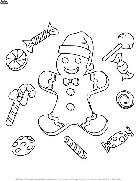 cute christmas colouring pages